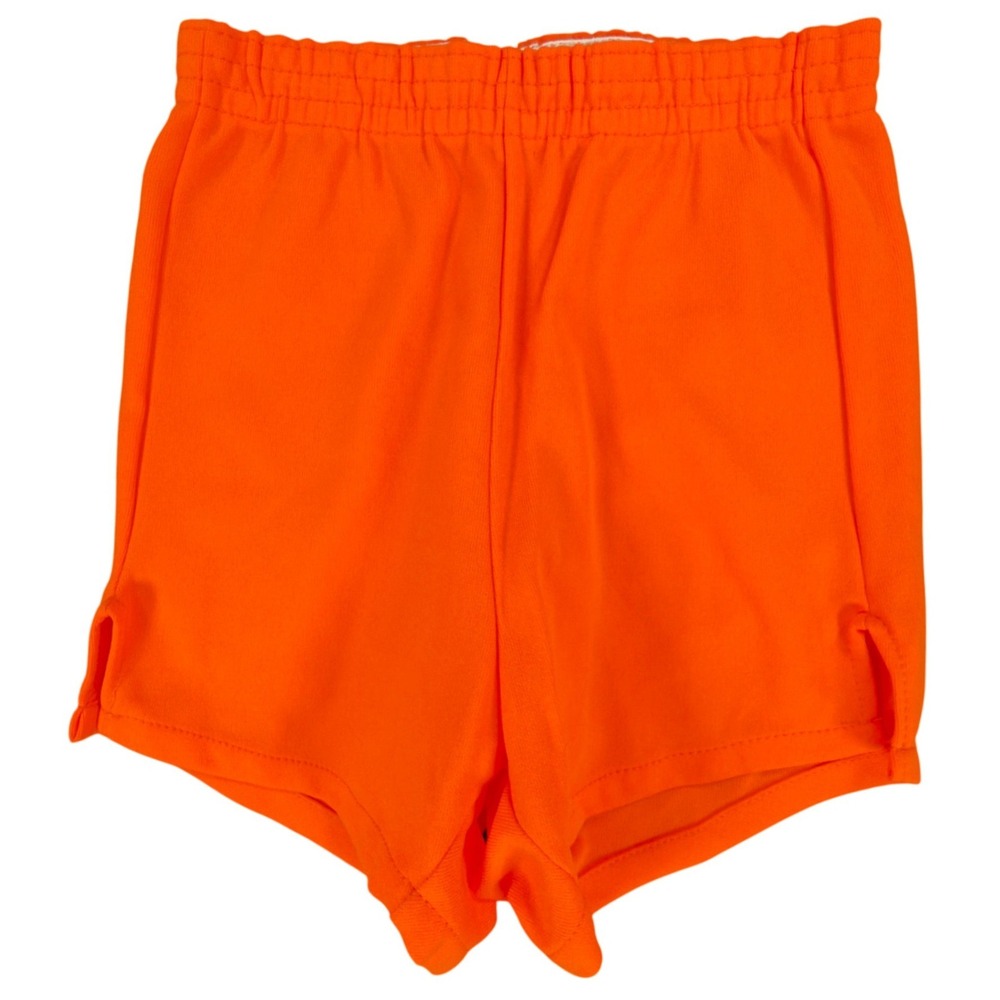 Yale Vintage 70s Athletic Shorts Mens XS Orange Nylon Deadstock New